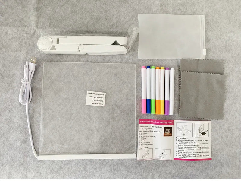 Schermloos LED-tekenbord voor creatieve kinderen - LumoPad