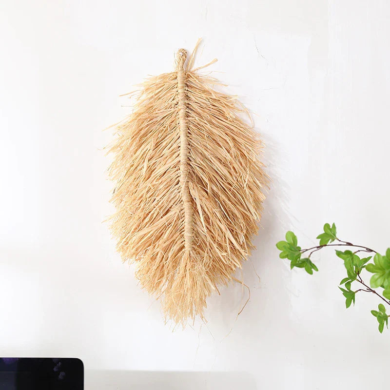 Boho Wanddecoratie Raffia – Authentiek en Sfeervol