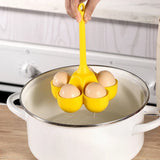 EiGenius Silicone Eier Houder - Voor Snel en Gemakkelijk Koken