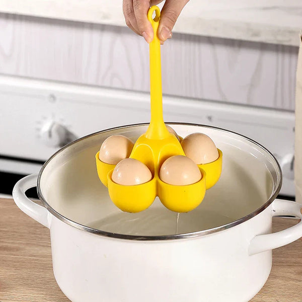 EiGenius Silicone Eier Houder - Voor Snel en Gemakkelijk Koken