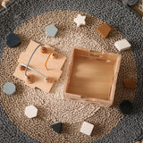 Educatieve houten speeldoos – Voor leren en spelplezier