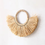 Boho Wanddecoratie Raffia – Authentiek en Sfeervol