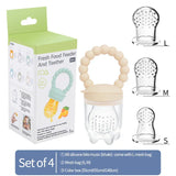 Fruit-fopspeen voor baby's – Veilig kauwen & zelfstandig leren eten (1+1 GRATIS actie)