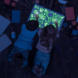Lichttafel om te tekenen zonder kleur voor kinderen – Herbruikbaar & magisch