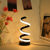 Moderne S-vormige Bureau Lamp - FlexiGlow