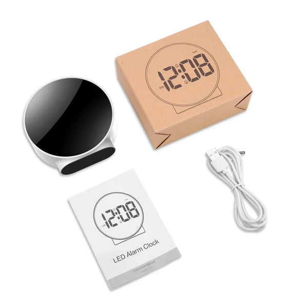 Compacte LED Digitale Klok – De perfecte wekker voor uw slaapkamer