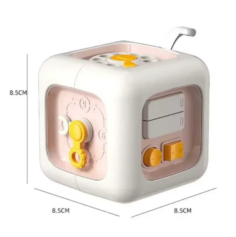 Montessori Leer- en Motoriekbord van Hout voor Creatieve Vroegbegeleiding