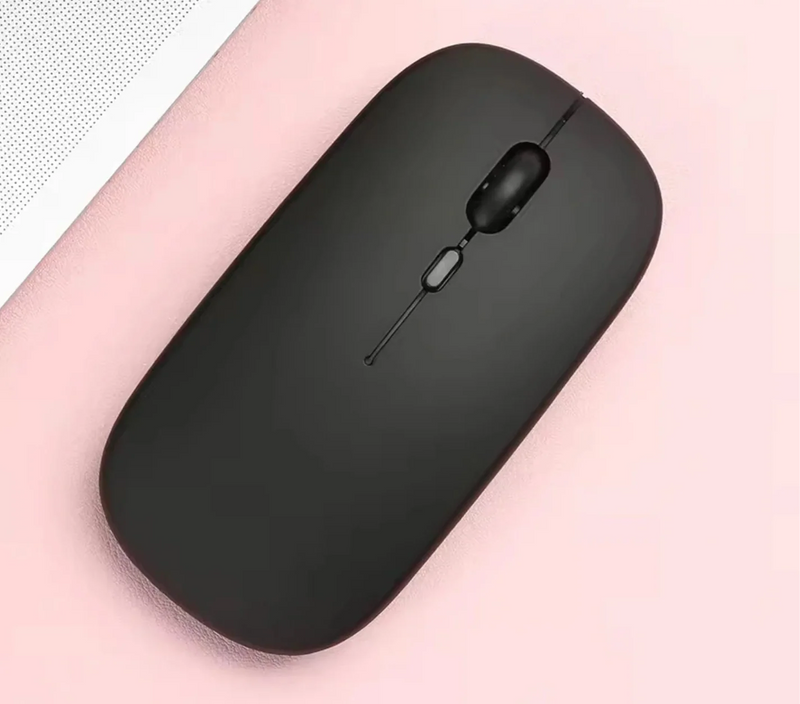 ClickPro Draadloze Gaming Muis Oplaadbaar Ergonomisch Stil Design | Gaming Muis | Draadloze Muis voor Laptop, PC, iPad & Tablets