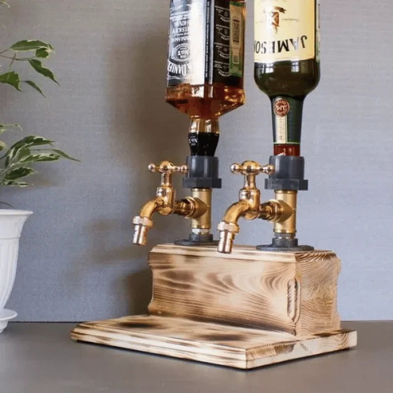 Houten Drankdispenser - Luxe en Functioneel