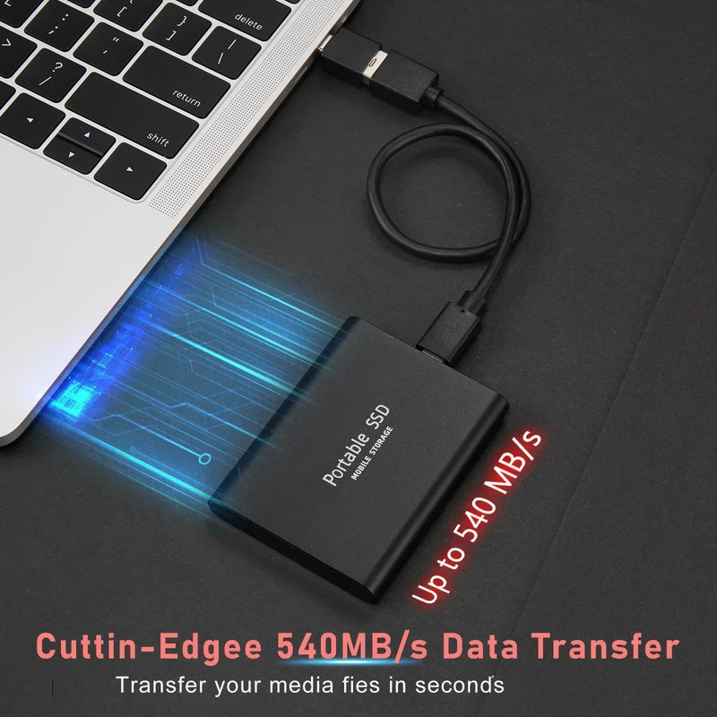 Ultrasnelle 128TB SSD – Compact. Robuust. Altijd klaar.