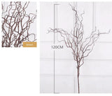 Gedroogde Kunsttak Rattan Bloem | Decoratietak | Sfeervolle Droogbloemen voor Woondecoratie