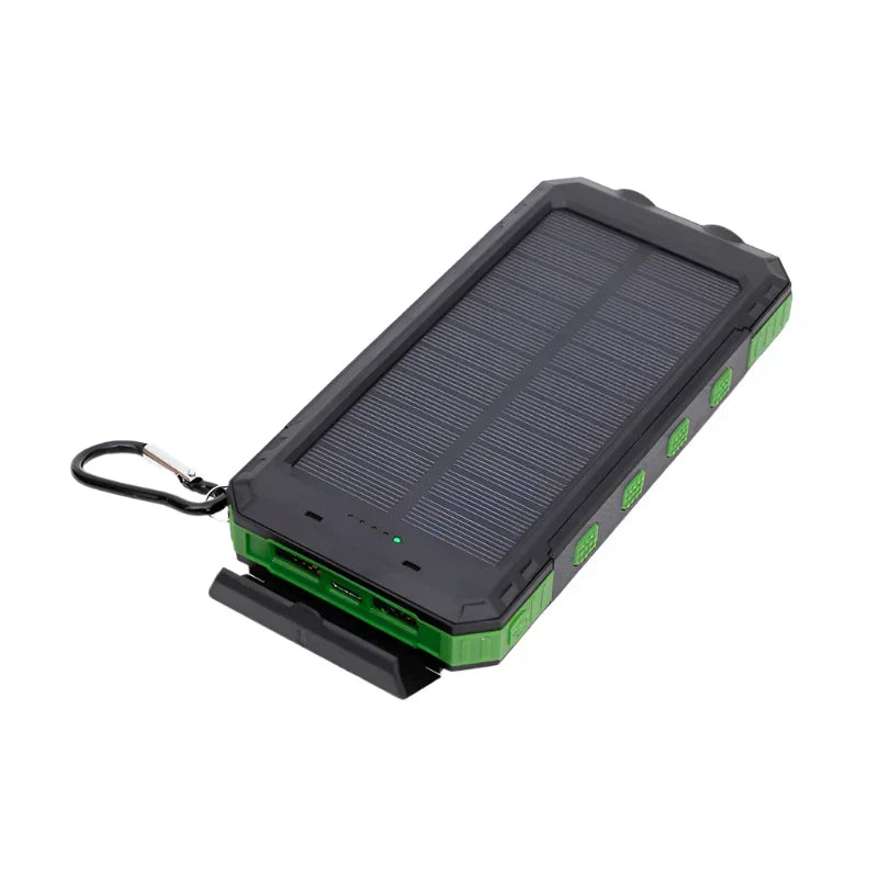 Zonne-energie Powerbank met Zaklamp – SolarCharge Pro