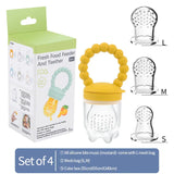 Fruit-fopspeen voor baby's – Veilig kauwen & zelfstandig leren eten (1+1 GRATIS actie)