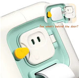 Montessori Leer- en Motoriekbord van Hout voor Creatieve Vroegbegeleiding