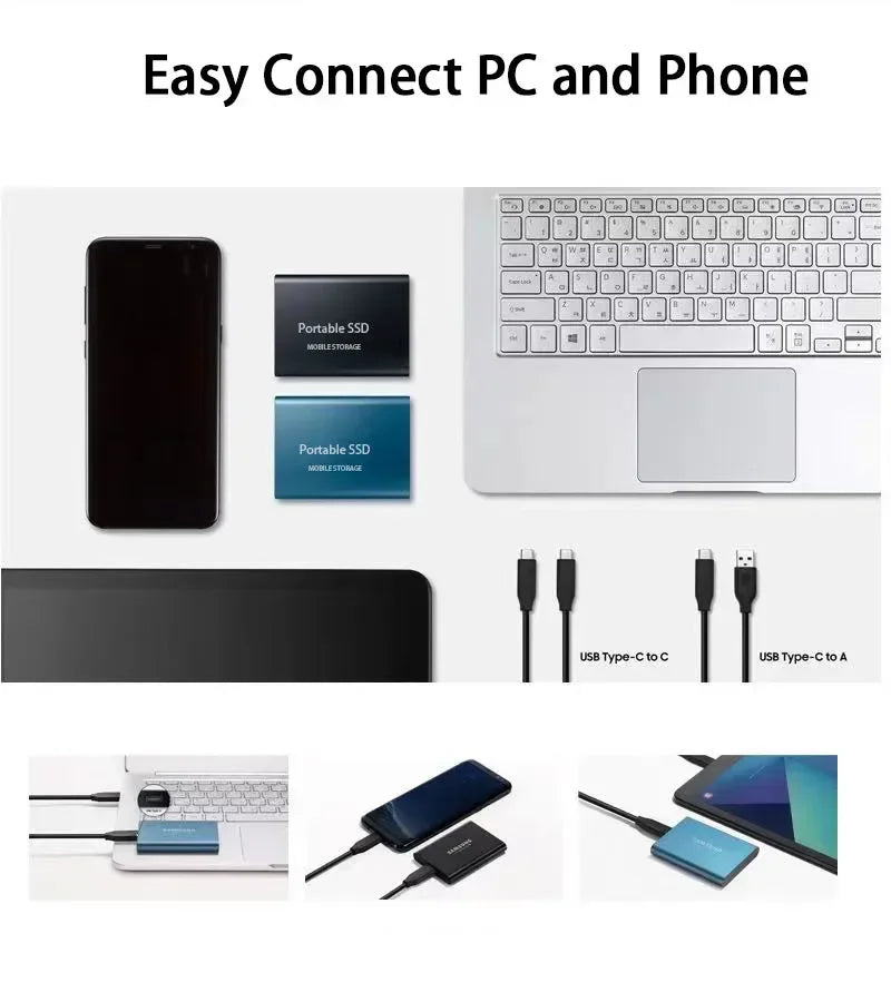 Ultrasnelle 128TB SSD – Compact. Robuust. Altijd klaar.