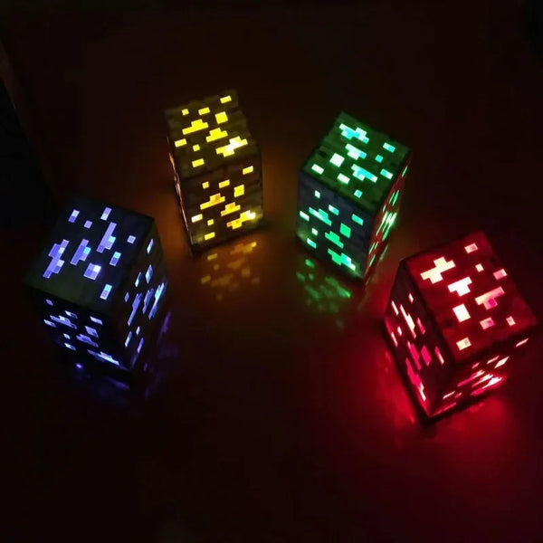 Speelse LED Bloklampen - Creatieve Verlichting voor Gamers