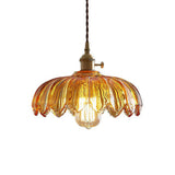 Bubble Glass Hanglamp – Elegante Transparante Glas & Koper Hanglamp