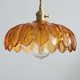 Bubble Glass Hanglamp – Elegante Transparante Glas & Koper Hanglamp
