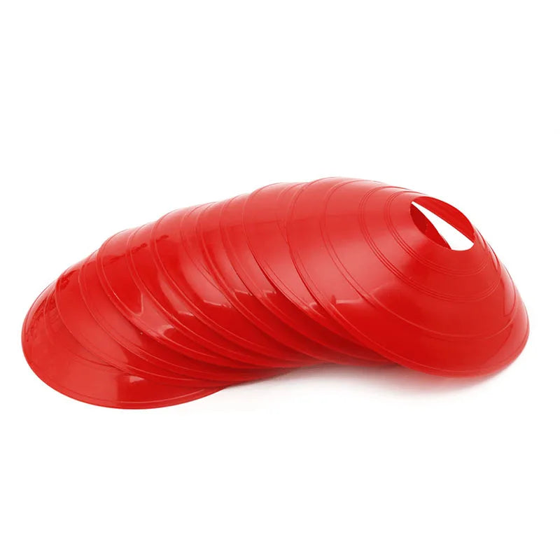 Set van 10 Sportdisc Schijven – Perfect voor Trainings- en Sportmarkeringen