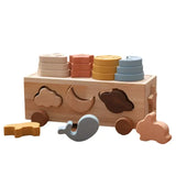 Educatief houten vormen spel – Voor creatieve ontdekkingen