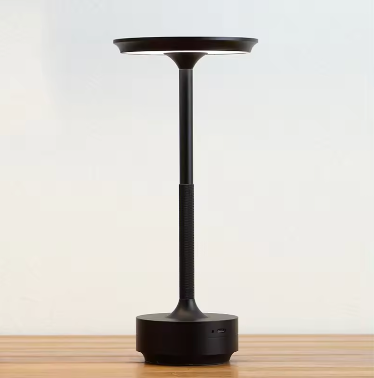 ClarityGlow Luxe Editie | Draadloze LED Tafellamp