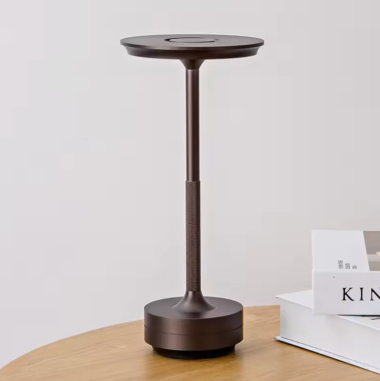 ClarityGlow Luxe Editie | Draadloze LED Tafellamp
