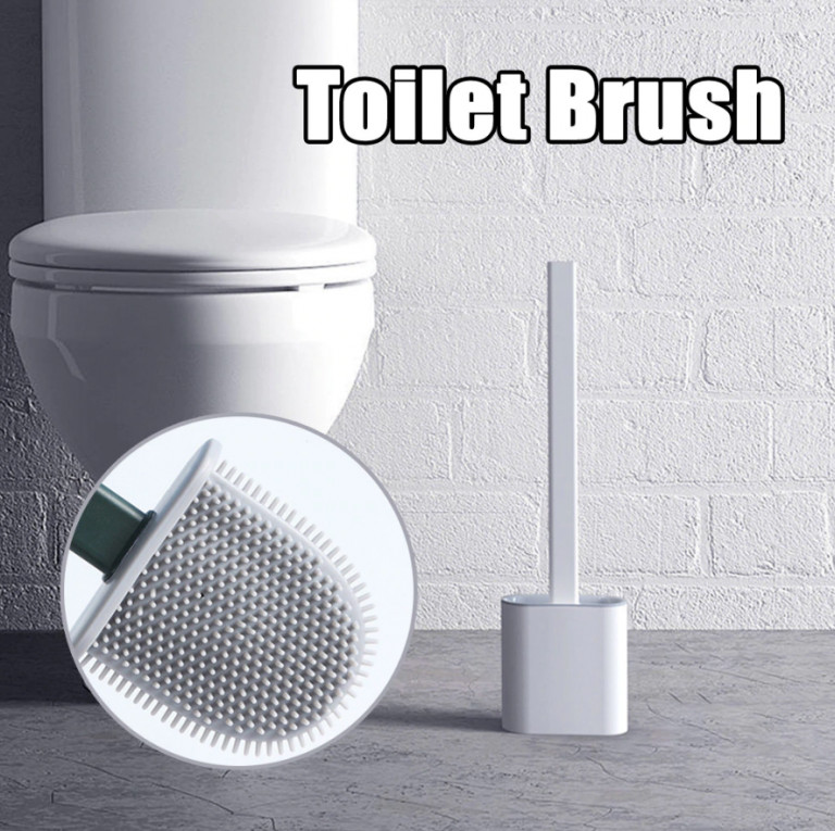 FlexiClean Toiletborstel – Hygiënisch Siliconenontwerp voor Eenvoudig Schoonmaken