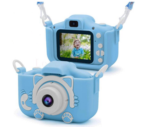Mini-Kindercamera met Beschermhoes Klikkie | Speels Herinneringen Vastleggen