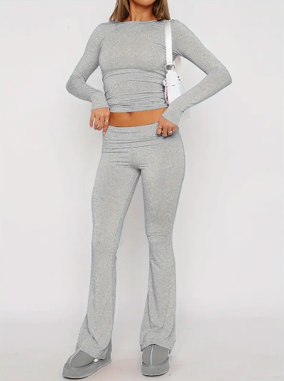 Comfortabele 2-Delige Flare Set – Nova