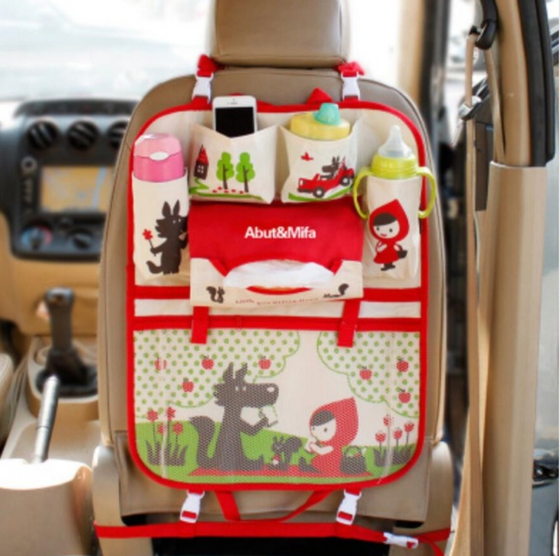 Kinder-Auto Organizer met Tablet- en Flessenhouder – Rugbuddy (1 kopen, 1 gratis)