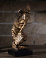 Abstract gouden sculptuur – Soren