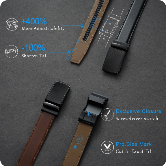 Herenriem met Automatische Gesp – Eleganzio