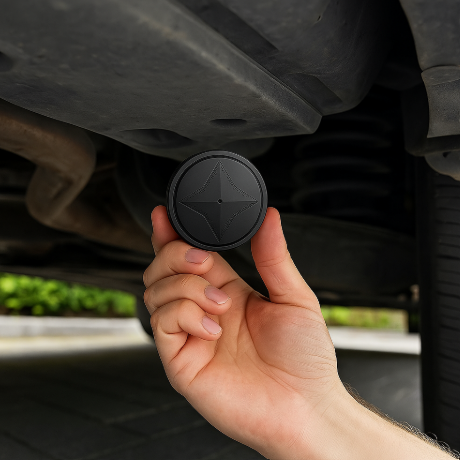 GPS Tracker Magnetisch Compact – Echt-time Locatie voor Voertuigen, Huisdieren & Waardevolle Zaken – Oplaadbaar via USB