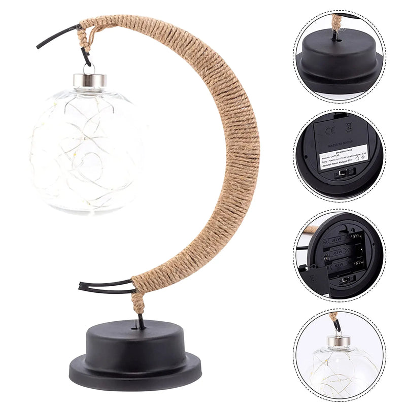 Betoverde Maanslamp – Zachte LED Maanlicht voor een Dromerige Sfeer