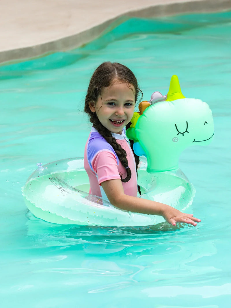 Opblaasbare Zwembeugel voor Kinderen – Dino Zwemring voor Zomerplezier en Zwembadactiviteiten