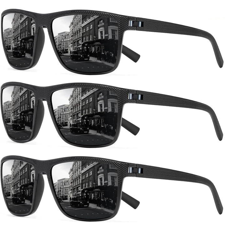 Gepolariseerde Zonnebril 3-pack – Solvion