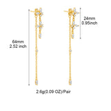 Tijdloze Druppel-Oorbellen - Elodie