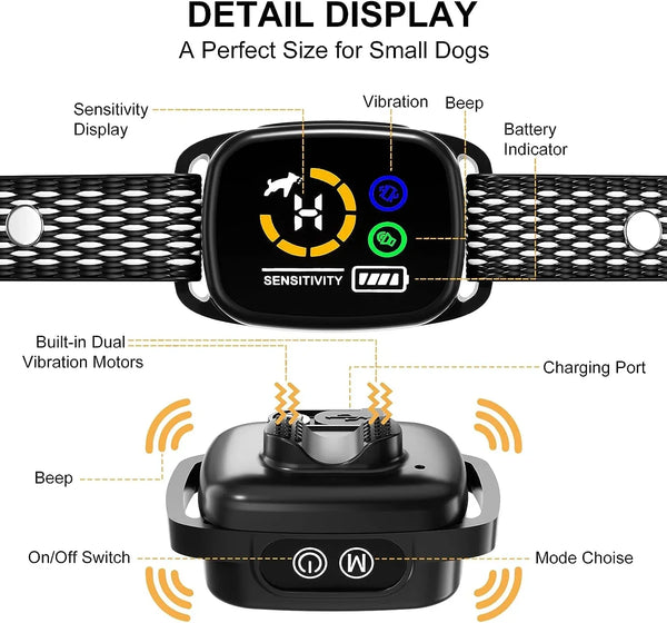 Bark Control Smart Collar - Rust voor Jouw Hond