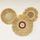 Boho Wanddecoratie Raffia – Authentiek en Sfeervol
