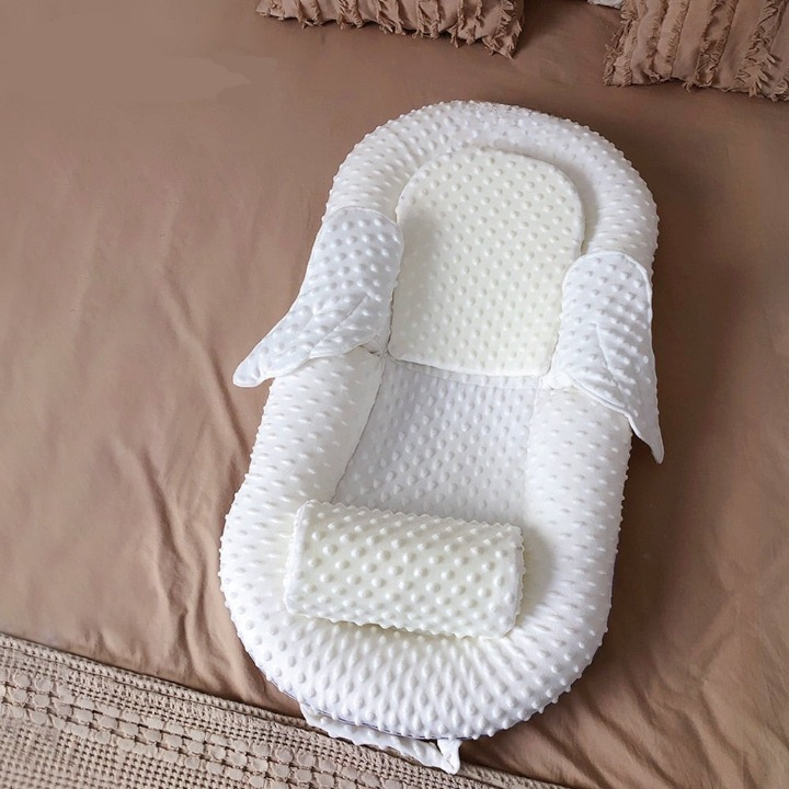 Ergonomisch Babynest met Rugsteun en Mesh Ligvlak – Cosynido