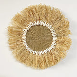 Boho Wanddecoratie Raffia – Authentiek en Sfeervol