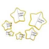 DOUGHBELL – 6-delige kerstkoekjesuitsteekset voor koekjes & gebak