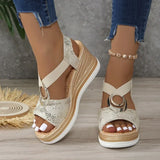 Comfortabele Sleehak Sandalen