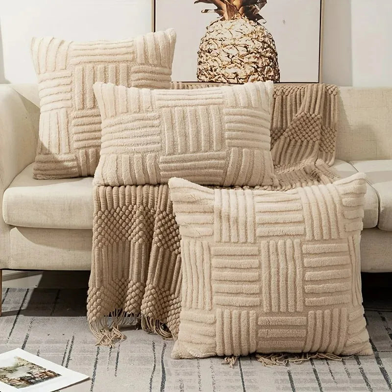 Faux Bont Pluche Kussenslopen
