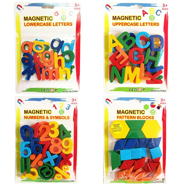 Educatief Magneetspel – Leer en Speel Met Kleurige Letters en Cijfers