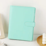 A5 PU lederen binder in macaronkleuren | Planner | DIY fotoalbum en agenda in één