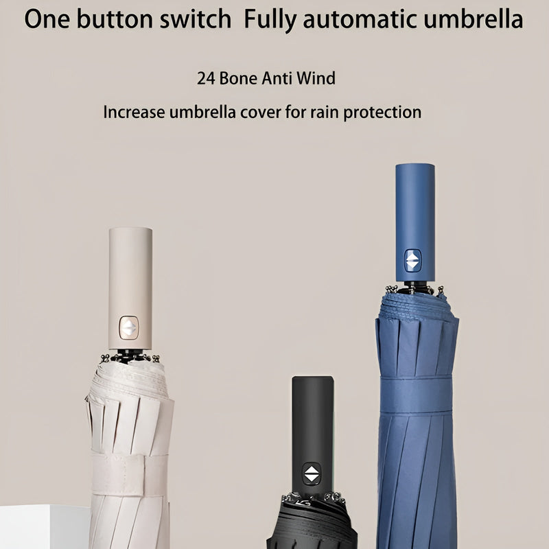 Duurzame paraplu met UV-bescherming – StormShield