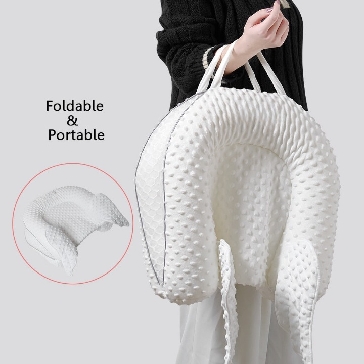 Ergonomisch Babynest met Rugsteun en Mesh Ligvlak – Cosynido