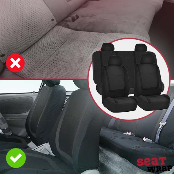 9-delig Universeel Auto Zitbekleding Set – AutoLuxe
