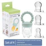 Fruit-fopspeen voor baby's – Veilig kauwen & zelfstandig leren eten (1+1 GRATIS actie)